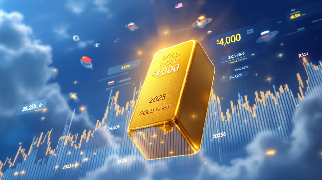 Emas Tembus Diatas $4.100, Ditengah Gejolak Dagang dan Optimisme Cut Rate